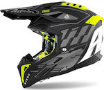 Airoh Aviator 3 Rampage Black Matt Motorradhelm Motocross ECE 22.05 1290gr AIR000KRA235