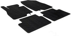 Gledring Set Front and Back 4pcs for Mazda 3 2013-2017 Black