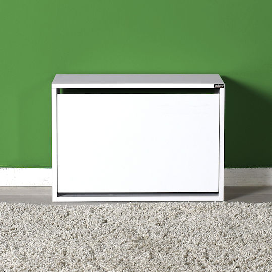 Ξύλινη 94036090900 με 2 Ράφια Λευκό 60x30x42cm SHC-110-BB-1