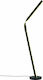 Cinque Cicenza LED Floor Lamp H181xW30cm. with Natural White Light 4500lm Black