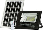Bormann BLF2500 Στεγανός Ηλιακός Προβολέας IP66 Ισχύος 200W με Τηλεχειριστήριο και Φυσικό Λευκό Φως σε Μαύρο χρώμα 033882
