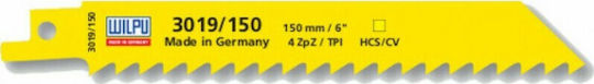 Wilpu Jig Saw Blade for Wood 130mm Spathosega 5pcs 3019