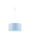 TK Lighting Rondo Единична светлина Детска таванна лампа Окачен 25W с Гнездо E27 Ciel 40см