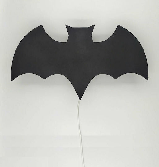 Baby Decor Παιδικό Φωτιστικό Τοίχου Ξύλινο Batman