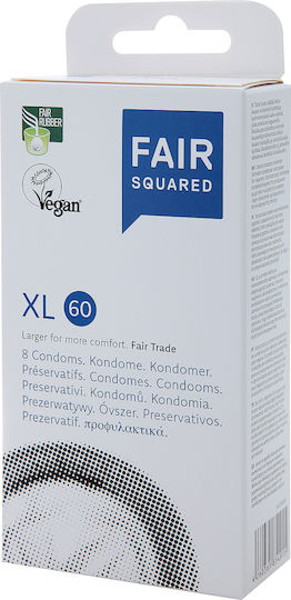 Fair Squared XL 60 Condoms 8pcs