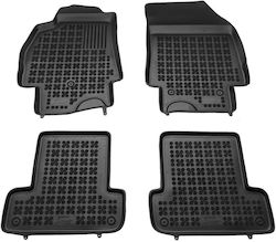 Rezaw Plast Σετ Μπροστινά και Πίσω 4τμχ για Renault Megane 2008-2016 Μαύρα Rezaw Plast Σετ Μπροστινά και Πίσω 4τμχ για Renault Megane 2008-2016 Μαύρα