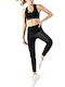 Hydro Up Fit Performance 17-28034-01 Training Γυναικείο Μακρύ Κολάν Μαύρο