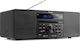 Audizio Sound System 2 Prato All-in-One SOHIF525 60W with CD Player and Bluetooth Black