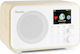 Audizio Venice Tabletop Radio Rechargeable with Bluetooth White