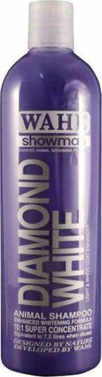 Wahl Professional Pets Showman Diamond Hundeshampoo für Weißes Haar 500ml