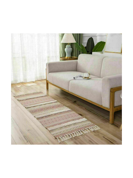 Iliadis Rug Rectangular Summer Cotton with Frin...