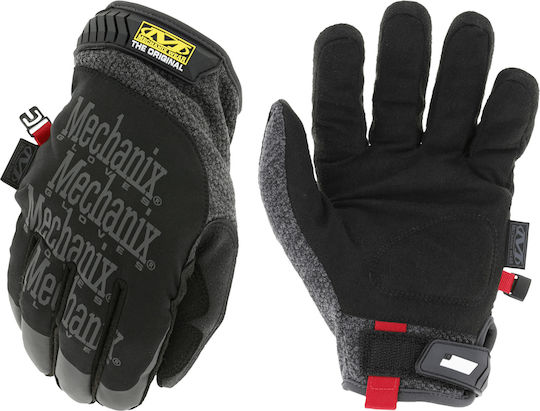 Mechanix Wear ColdWork Original Waterproof Gloves for Work Black Synthetic Leather 1pcs
