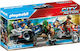 Playmobil Stadt Aktion Police Off-Road Car with Jewel Thief für 3-10 Jahre