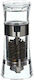 Peugeot Oslo Manual 2 in 1 Plastic Spice Mill 13cm Transparent