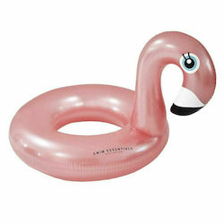 Swim Essentials Kids' Swim Ring Flamingo with Diameter 100cm. Pink