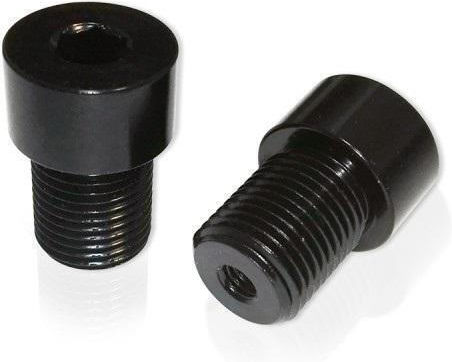 Barracuda Motorcycle Handlebar Counterweights Αντάπτορες για Yamaha in Black Colour