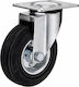 Ruotec 502.000.001.160 Wheel Rotating Industrial Black 160x39mm