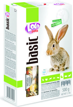 Lolo Pets Λιχουδιά για Χάμστερ με Δημητριακά Basic 500gr