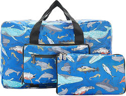 Eco Chic Foldable Holdall 30lt Blue