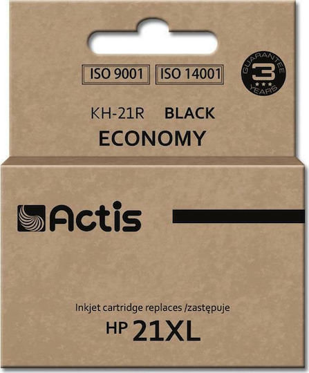 Actis Inkjet Printer Compatible Ink HP 21XL C9351A 20ml Black