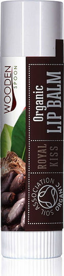 Wooden Spoon Organic Lip Balsam Sărutul regal 4.3ml