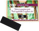 Zao Organic Makeup Rectangle Matte Eye Shadow & Eyeliner Cake Refill Eye Shadows in Pressed Powder Form with Black Colour 1.3gr