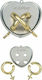 Hanayama Huzzle Cast Amour Γρίφος από Μέταλλο για 8+ Ετών 515082