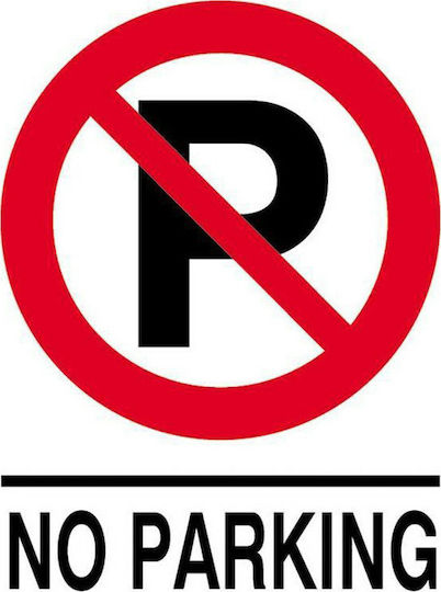 Next Sign PP "Prohibition of Parking " 15x20cm 6pcs