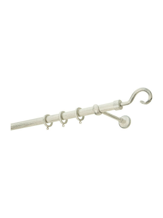 Zogometal Μεταλλικό Κουρτινόξυλο Rustique Colle...
