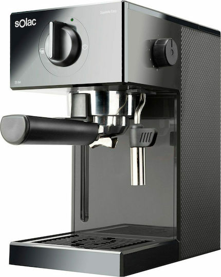 Solac CE4502 Squissita Easy Automatic Espresso Machine 1050W Pressure 20bar Graphite