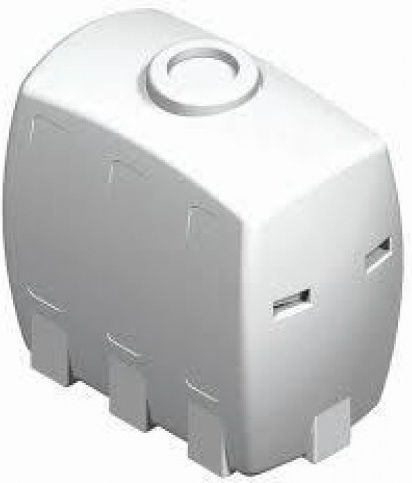 Mytherm Classic Σ7 Slim Plastică Depozit Apă / Petrol / Ulei Îngustă Orizontal 1000lt Albă