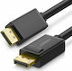 Ugreen Cable DisplayPort male - DisplayPort male 3m Black (10212)