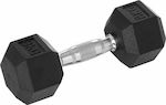 MotivationPro Rubber Hexagon Dumbbell 1 x 8kg