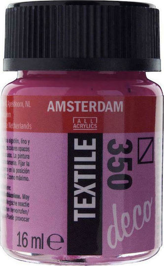 Royal Talens Decorfin Textile Liquid Craft Paint Fuchsie for Fabric 16ml No350
