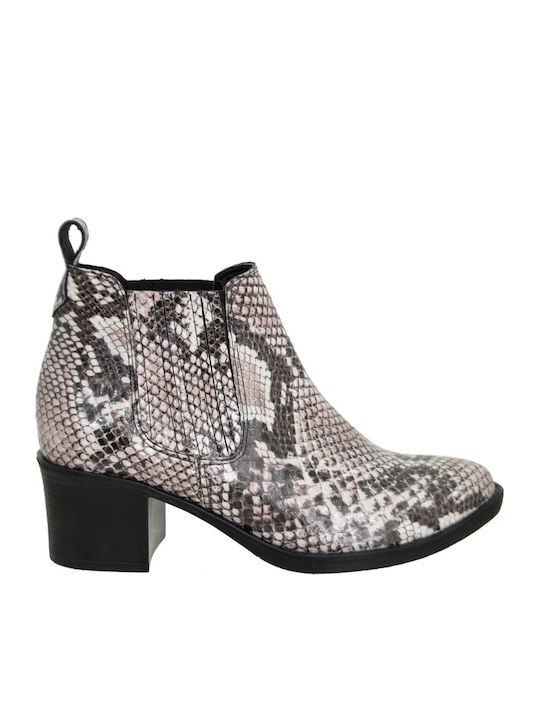 Damen Stiefeletten Grau Mit Pelz
