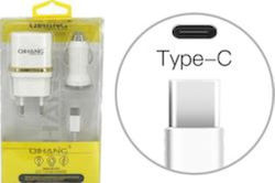 Auto Gs Зарядно за кола с Порт 1xType-C и Кабел Type-C
