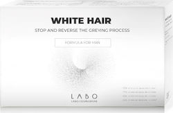 Labo White Hair Treatment Ампули за Коса Възстановяване за Мъже 20x3.5мл