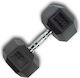 X-FIT Βαράκι Εξάγωνο Λαστιχένιο 1 x 22.5kg