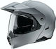 HJC C80 N.Grey Motorcycle Helmet Flip-Up ECE 22.05 with Sunvisor KR50197