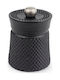 Peugeot Bali Fonte Manual Metallic Pepper Mill 8cm Black