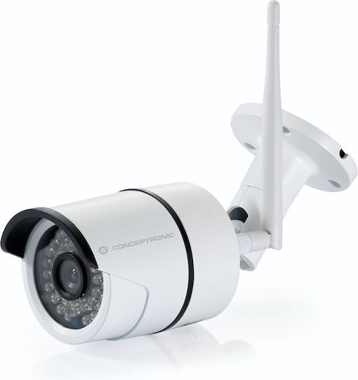 Conceptronic JARETH03W IP Cameră de Supraveghere Wi-Fi Full HD 1080p Rezistentă la apă cu Lentilă 6mm