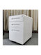 Schublade Büro mit Schloss White 40x50x60cm
