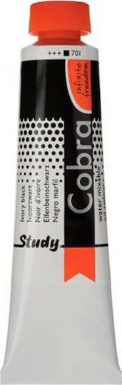 Royal Talens Cobra Study Oil Colour Black 40ml 38844701