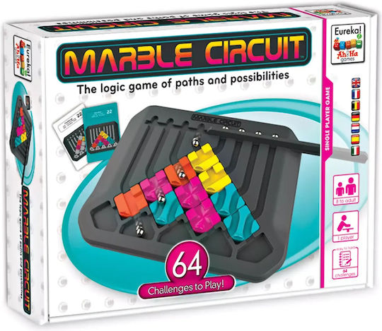Επιτραπέζιο Παιχνίδι Ah! Ha Marble Circuit για 1 Παίκτη 8+ Ετών (EN) Eureka