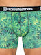 Sidney Herren Boxershorts Grün mit Mustern 1Packung