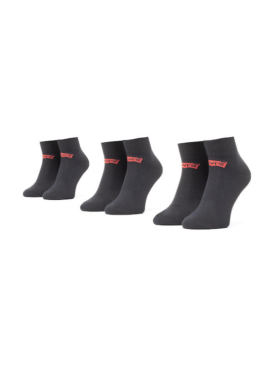 Levi's Herren Socken Schwarz 3Pack