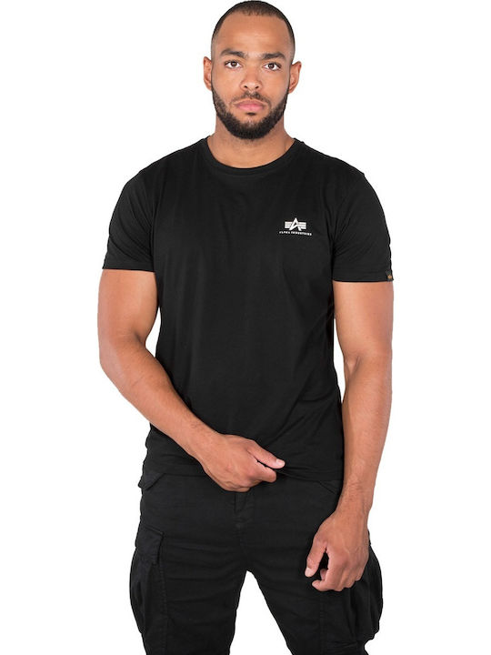 Alpha Industries Basic T-shirt Μαύρο Alpha Industries Basic T-shirt Μαύρο