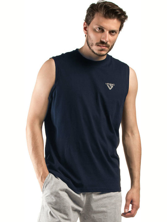 Venimo 118MST-116 Blouse Navy Blue