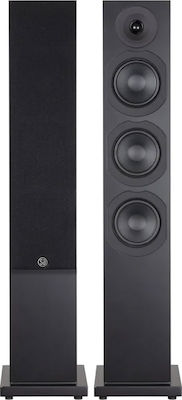 System Audio Saxo 60 Boxă Hi-Fi pardoseală 170W 1 Nr. de șoferi L16.5xA26xÎ96cm. Negru