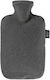 Fashy Fleece 6530 Hot Water Bottle Anthracite w...